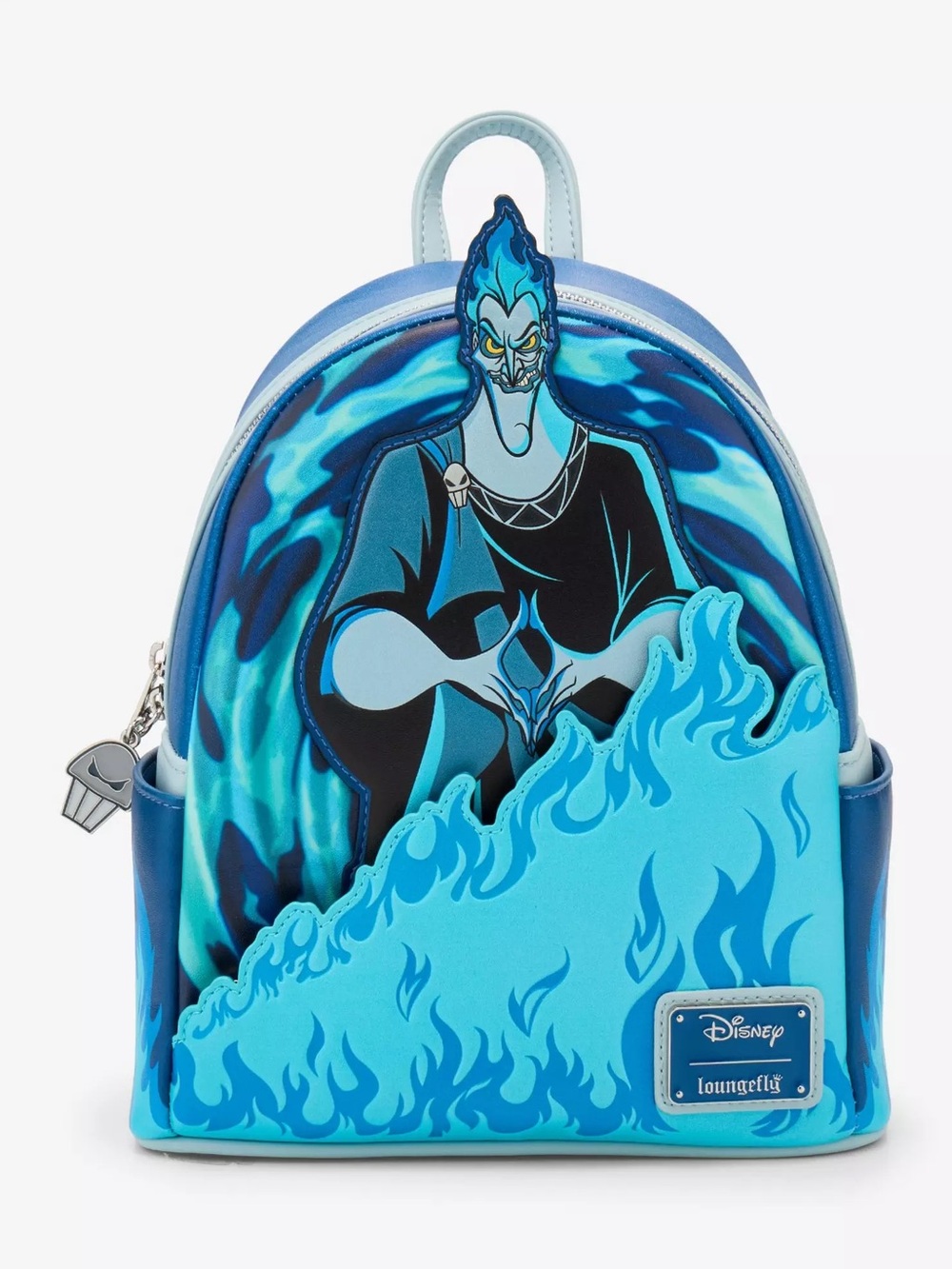 Loungefly Blue and Teal Hades Mini Backpack